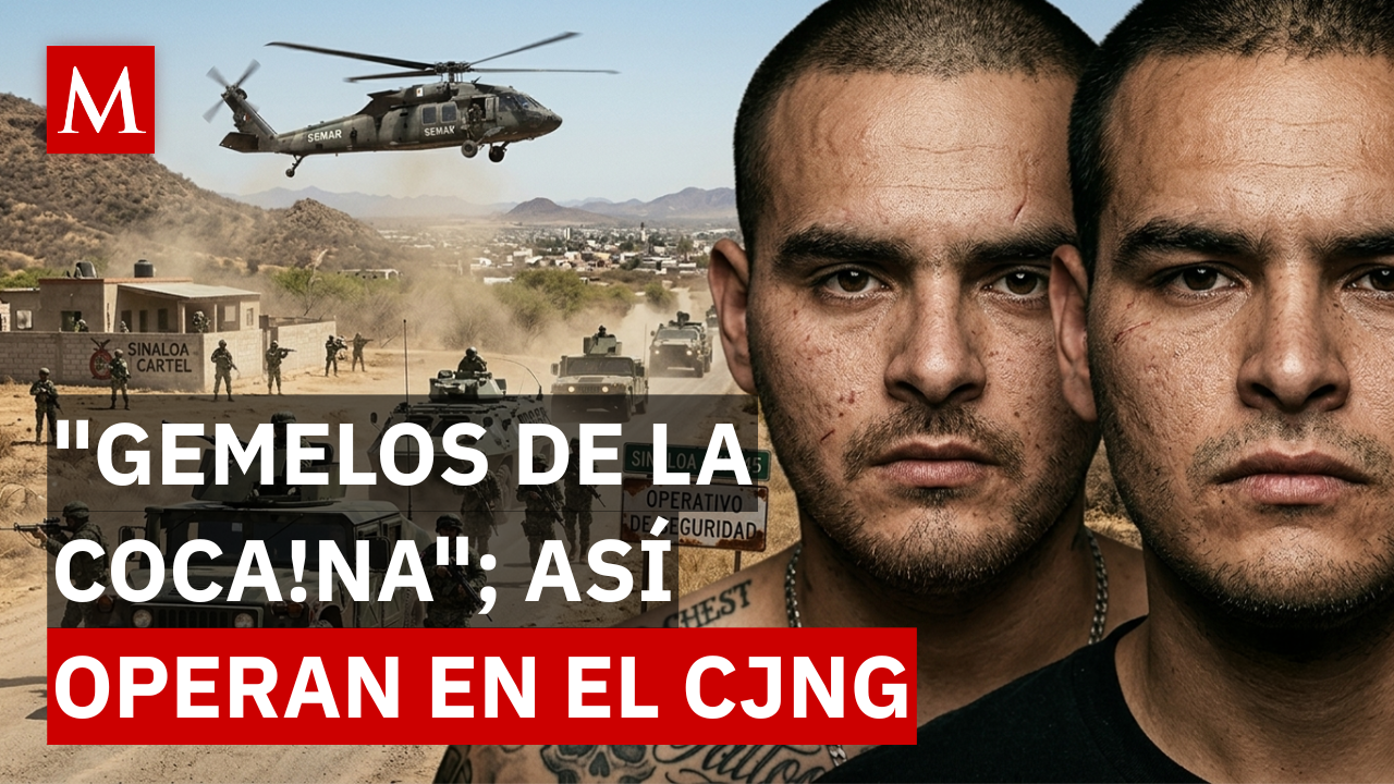 En este video analizamos cómo el Cártel de Sinaloa y el CJNG usan duplas de gemelos para traficar cocaína a EU. Descubre aquí todos los detalles.