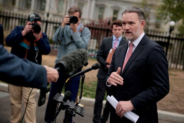 Jamieson Greer, representante comercial de Estados Unidos. EVAN VUCCI/REUTERS