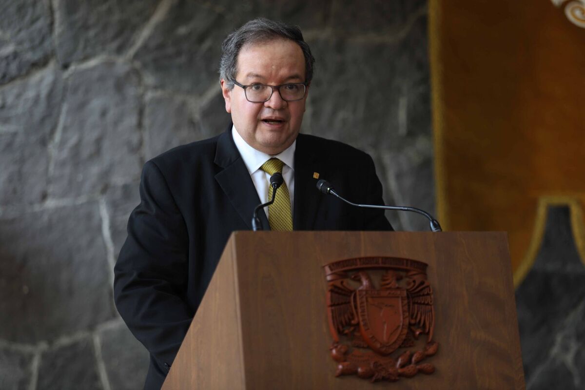 Leonardo Lomelí, rector de la UNAM. | Foto: Cuartoscuro / Rogelio Morales