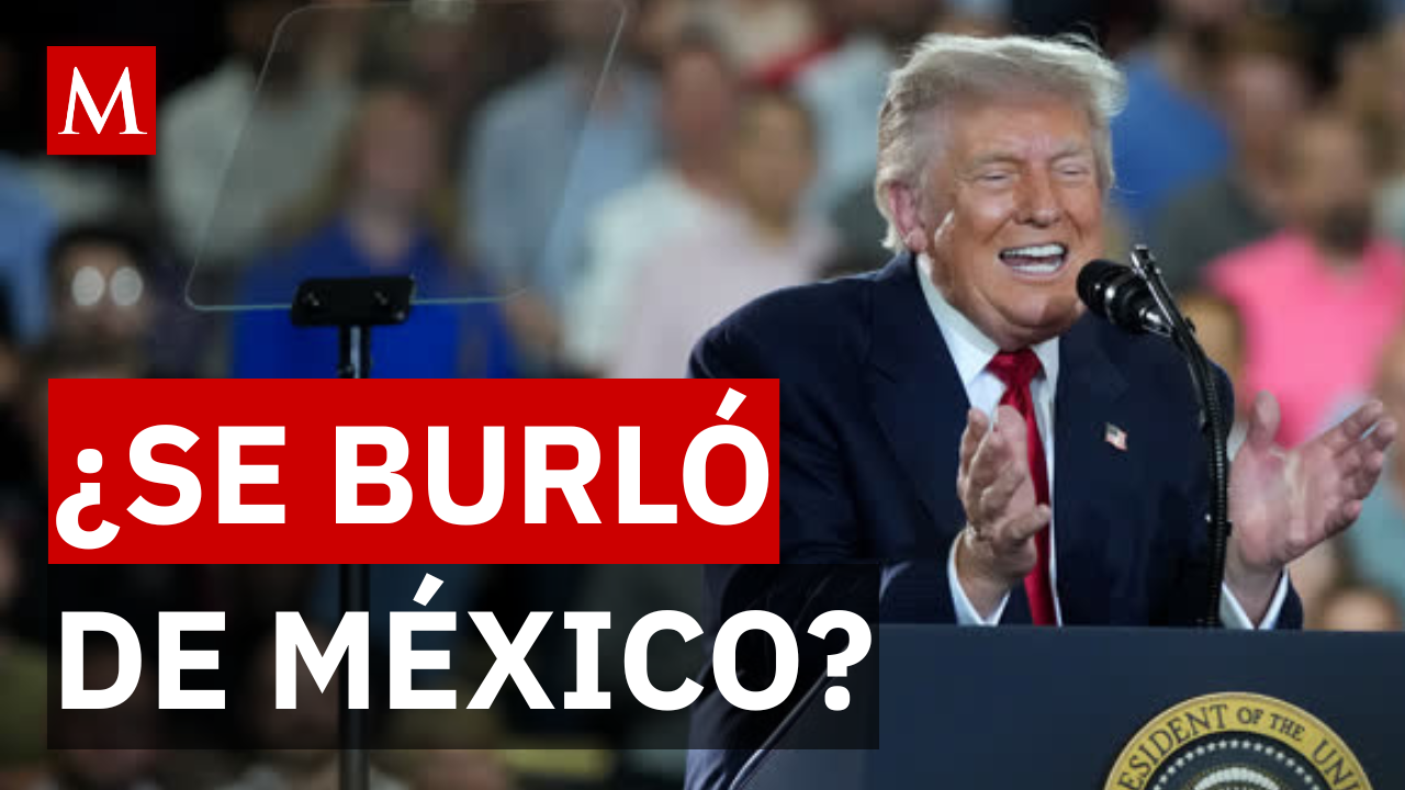 "Me-Hee-Ho": Donald Trump causa burla y polémica al hablar de México en General Motors