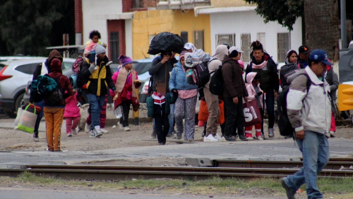 Migrantes en Coahuila. | Foto: Rolando Riestra