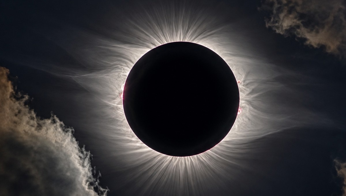 La NASA compartió el mapa de avistamientos del eclipse solar de agosto | IA Discover