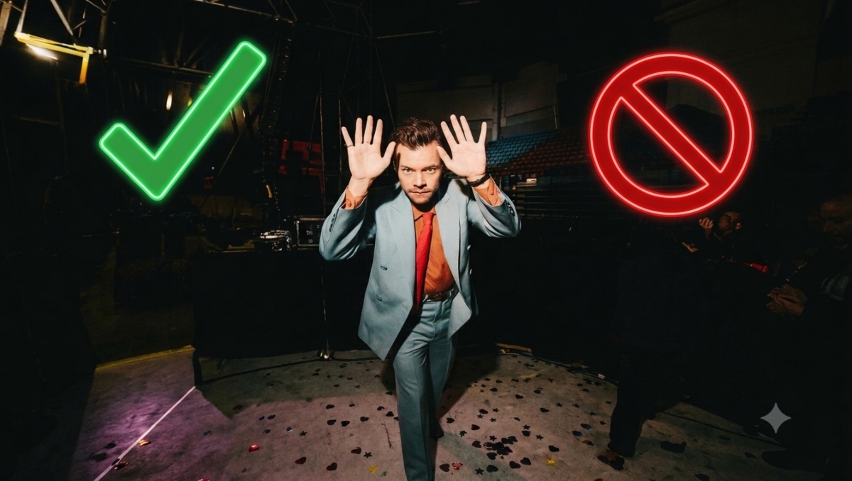 Qué llevar y que NO al concierto de Harry Styles / IA M2