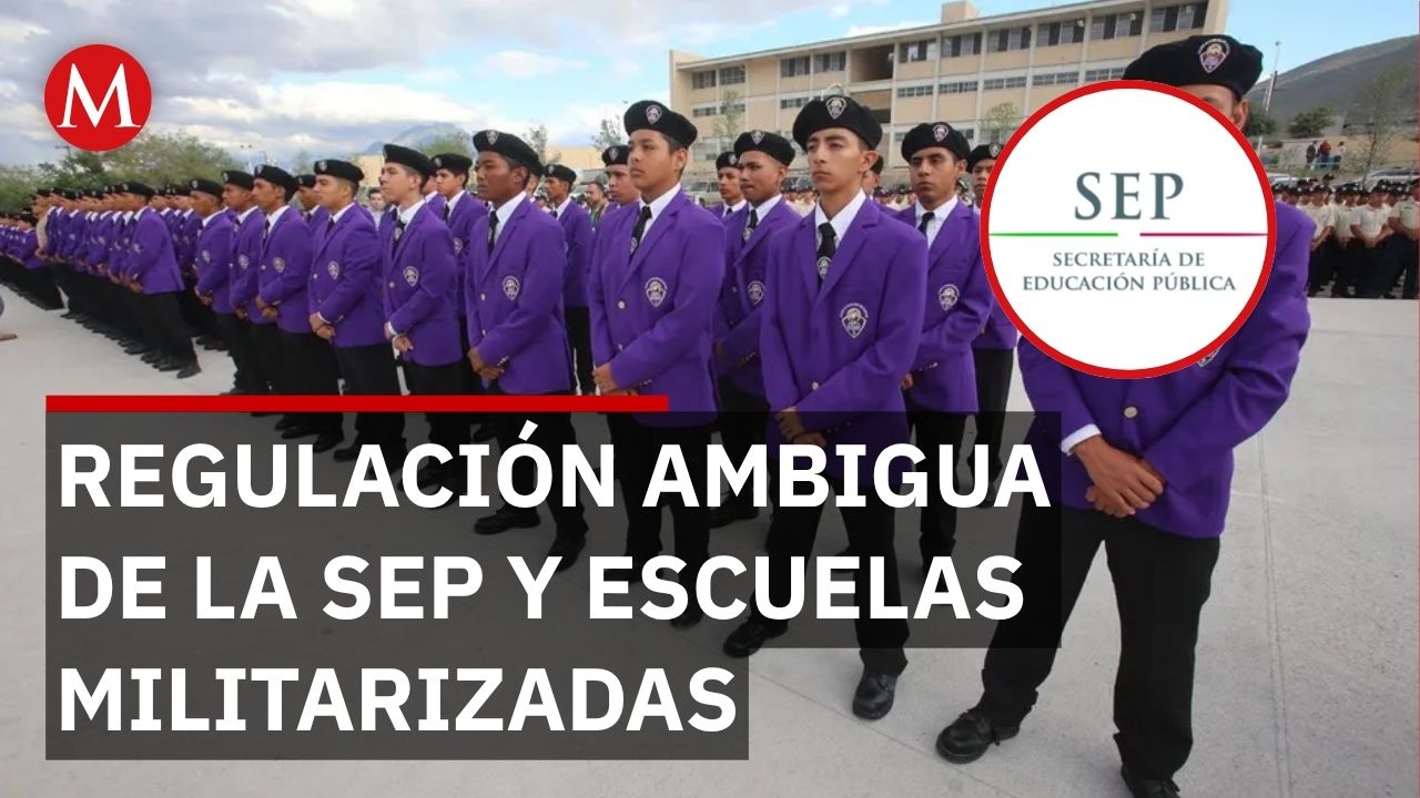 Se reabre debate de escuelas militarizadas, ¿son autorizadas o no por la SEP?; Experto lo explica