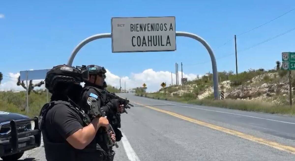 Seguridad en Coahuila. | Iván Sánchez