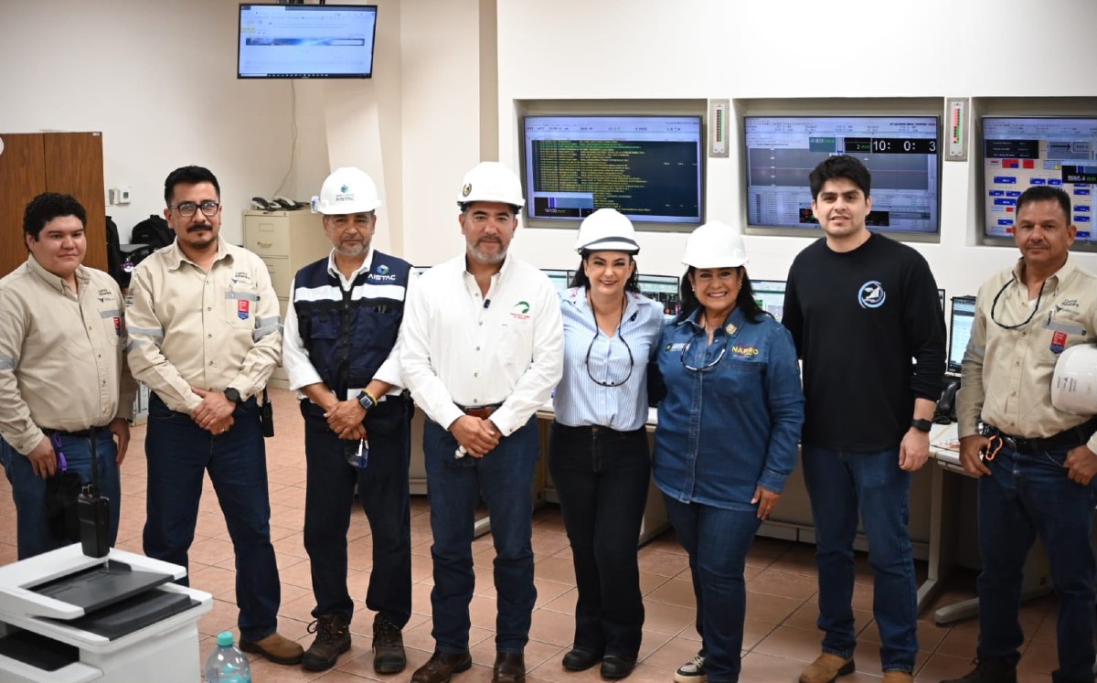 Senadora Olga Sosa visita plantas generadoras de energía. | Cortesía