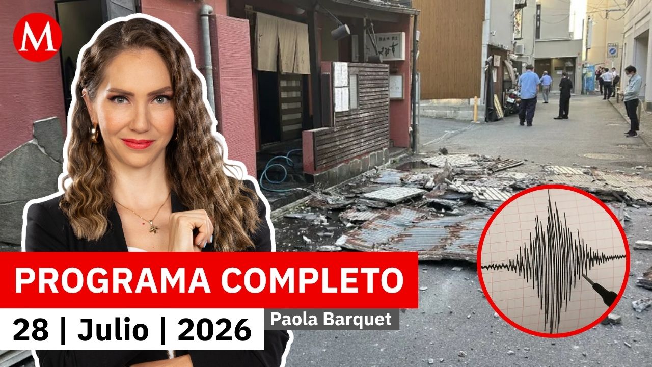 Sismo de 7.1 en Japón deja un saldo de 13 muertos | Paola Barquet, 28 de julio de 2026