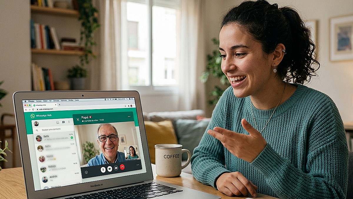 Usuarios de WhatsApp Web ya podrán hacer videollamadas desde la página (IA)