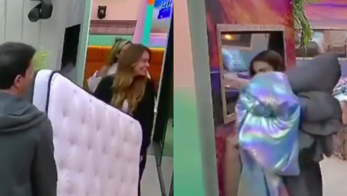 ¿Abandona al cuarto Ibiza? Yanet García se cambió de habitación en 'La Casa de los Famosos México' | Captura de pantalla