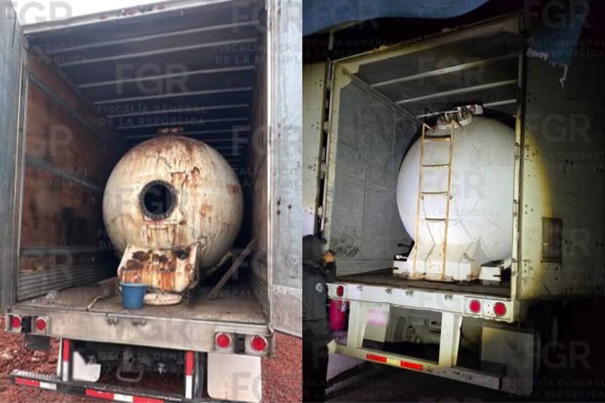 Las autoridades aseguraron más de 47 mil litros de Gas LP.