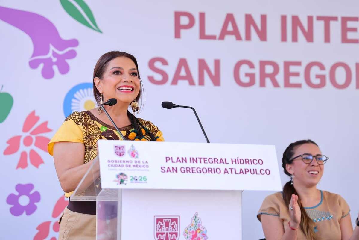 Brugada Molina señaló que la estrategia busca proteger uno de los principales polos agrícolas de la capital. | Foto: X @ClaraBrugadaM