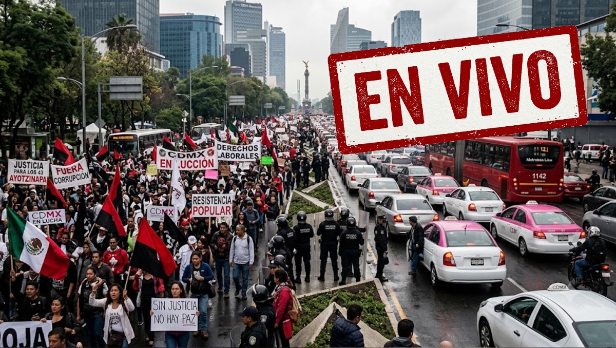 Caos en en CdMx y Edomex al momento | IA Discover