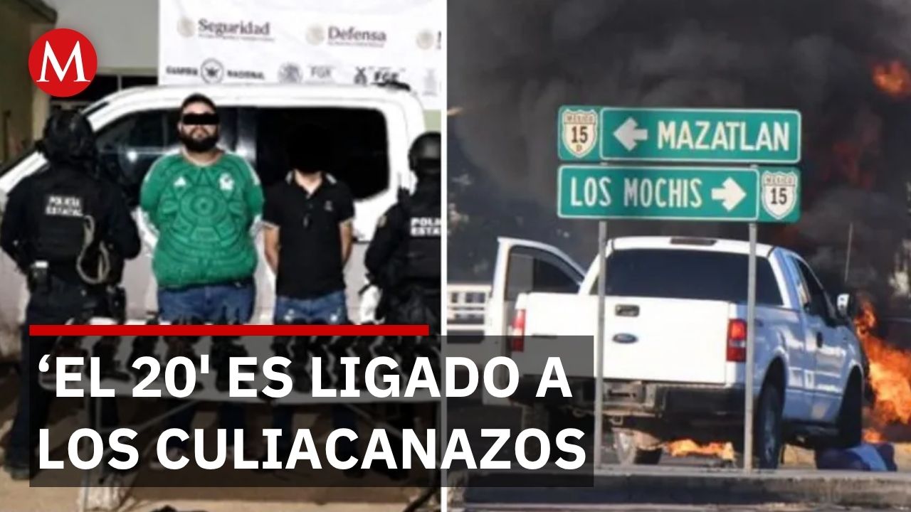 Capturan al segundo jefe de los Chapitos en Sinaloa y es ligado a el 'Culiacanazo'