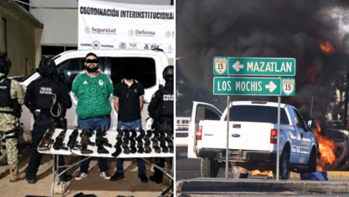‘El 20’, del Cártel de Sinaloa, está relacionado con los culiacanazos. | Foto: SSPC y Cuartoscuro