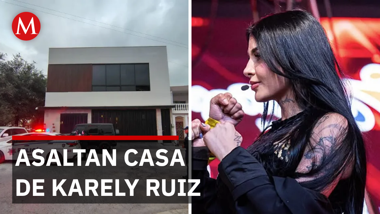 Delincuentes armados irrumpen en la casa de Karely Ruiz, descartan intento de secuestro