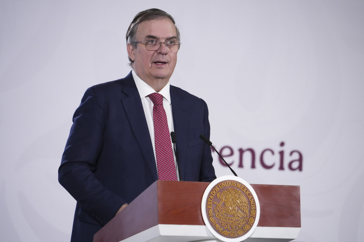 Ebrard señaló la unión comercial que hay entre México y EU. | Foto: Presidencia