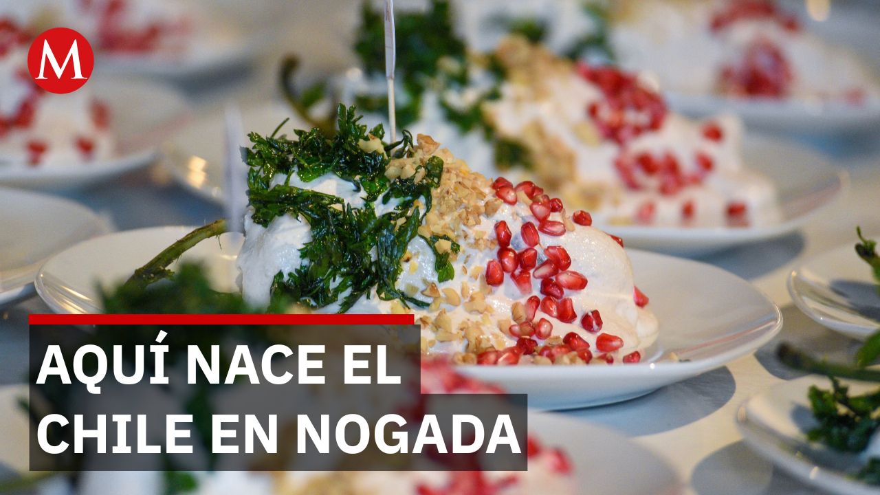 Familias de Calpan conservan el verdadero chile en nogada desde hace generaciones