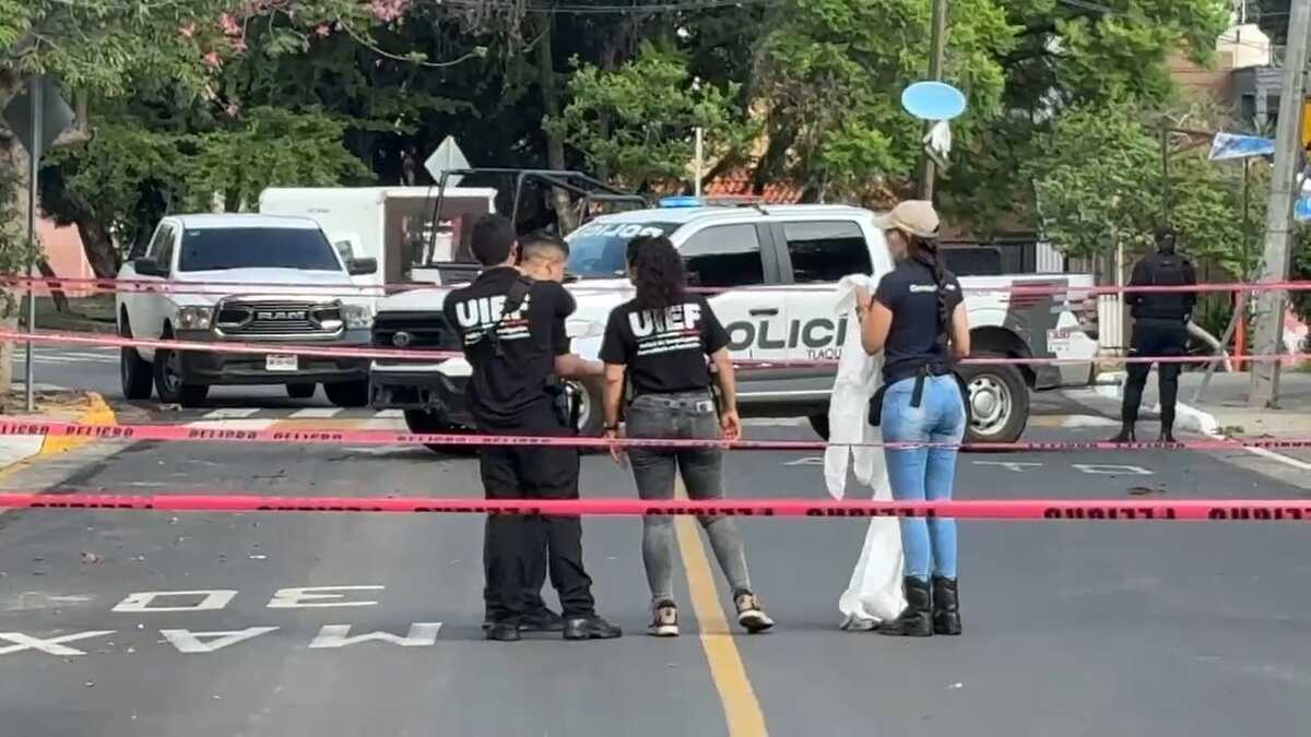 El hallazgo ocurrió en una banqueta de la  colonia Miravalle. (Juan Carlos Munguía)