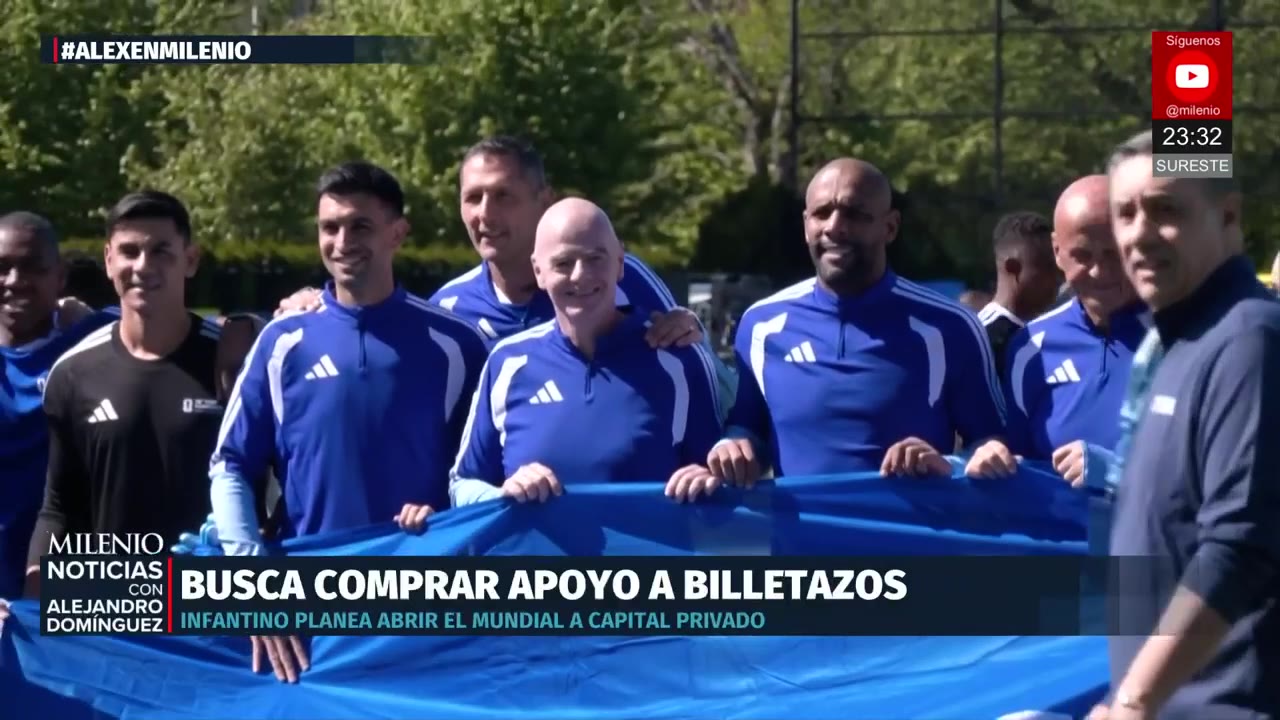 Infantino presiona a federaciones con 20 mil dólares para aprobar nueva empresa FIFA