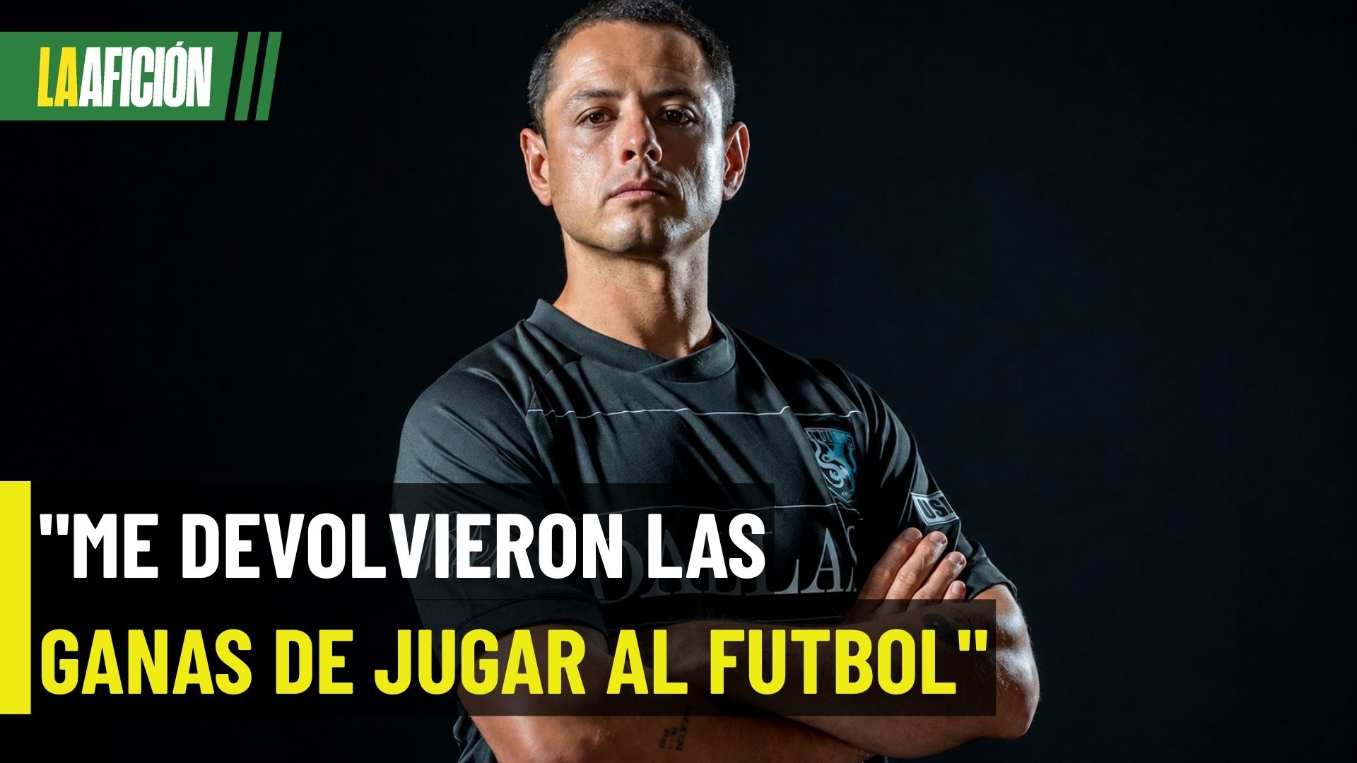 Javier Hernández revela que estuvo a punto de retirarse del futbol