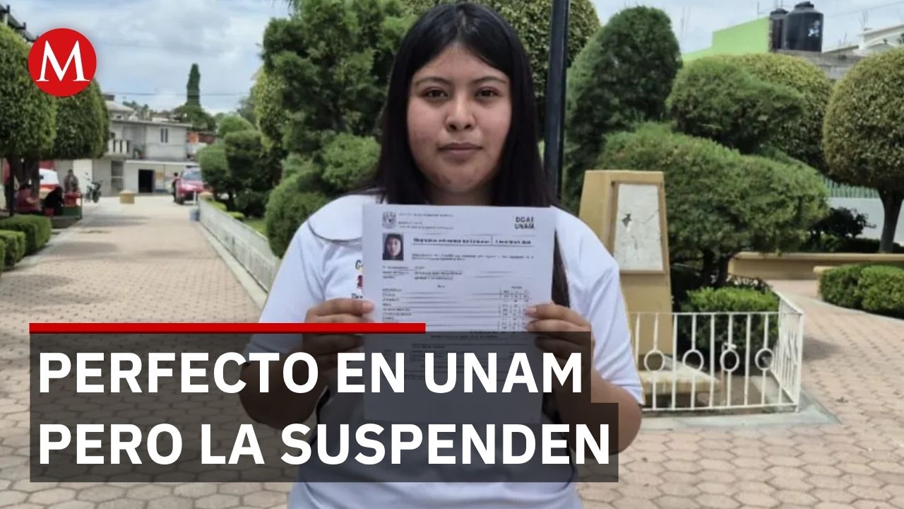 Joven indígena de Oaxaca logra puntaje perfecto en UNAM pero la universidad suspende inscripción