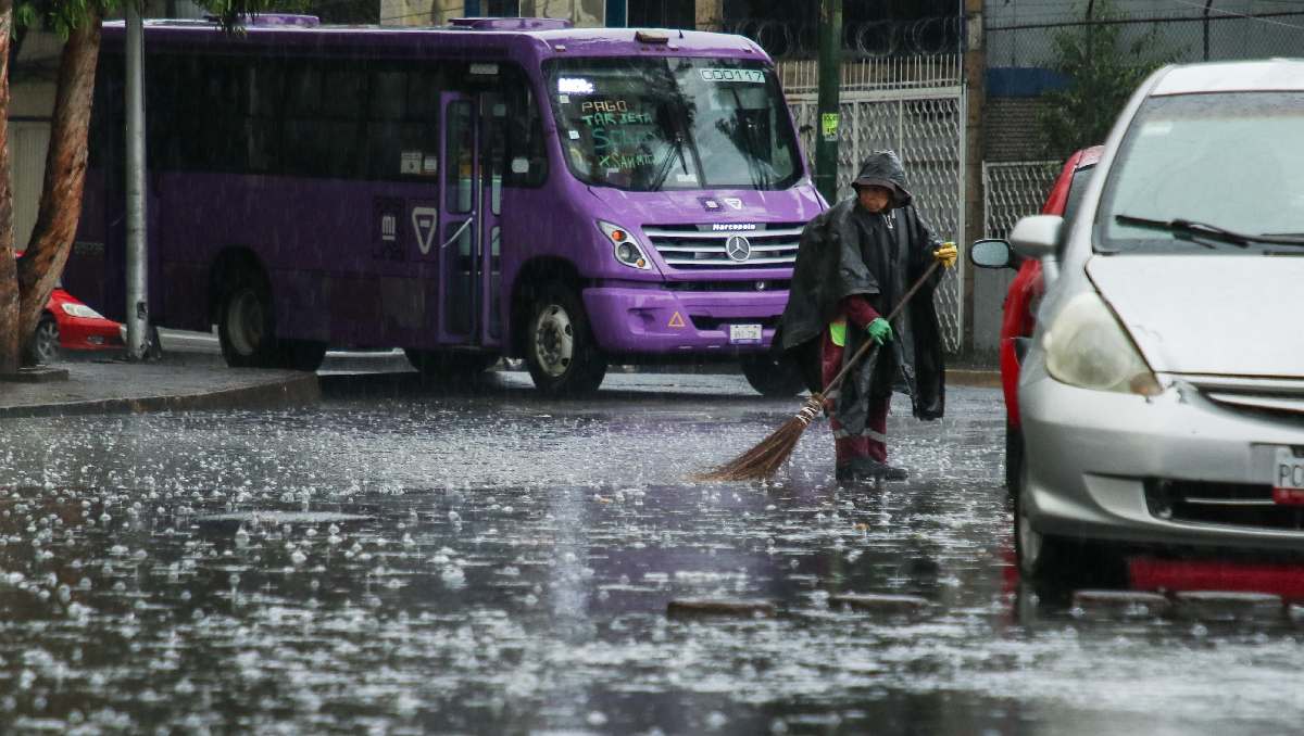 Aunque las lluvias han sido fuertes, aún no se ha roto récord en CdMx. | Foto: Cuartoscuro