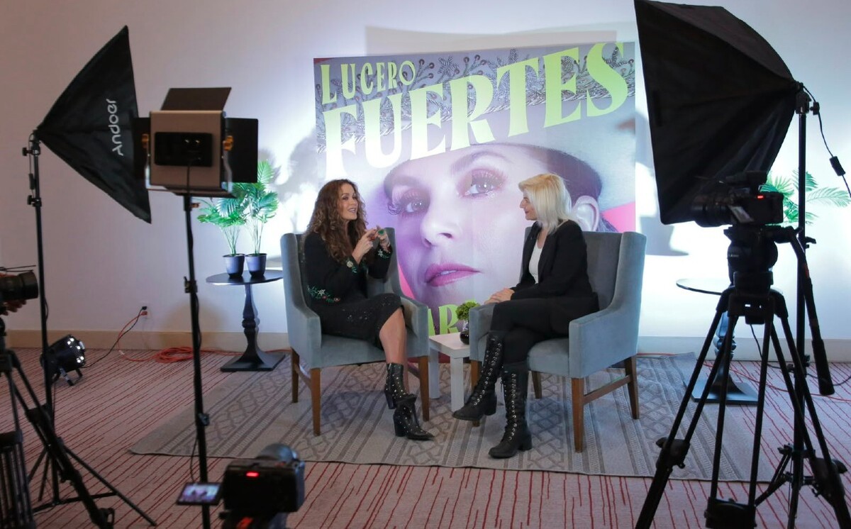 Lucero en entrevista con Susana Moscatel.