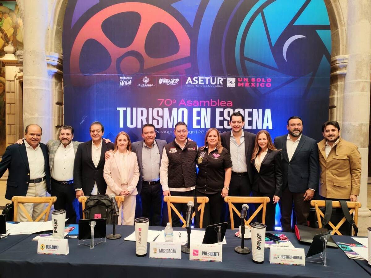 San Luis Potosí impulsa su estrategia de promoción, sustentabilidad y turismo cinematográfico en la 70ª Asamblea de ASETUR en Durango.