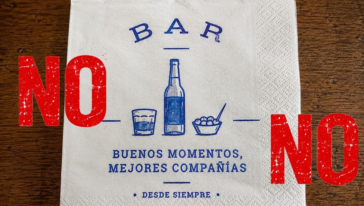 Las servilletas se bares tiene una función de barrera | IA Discover
