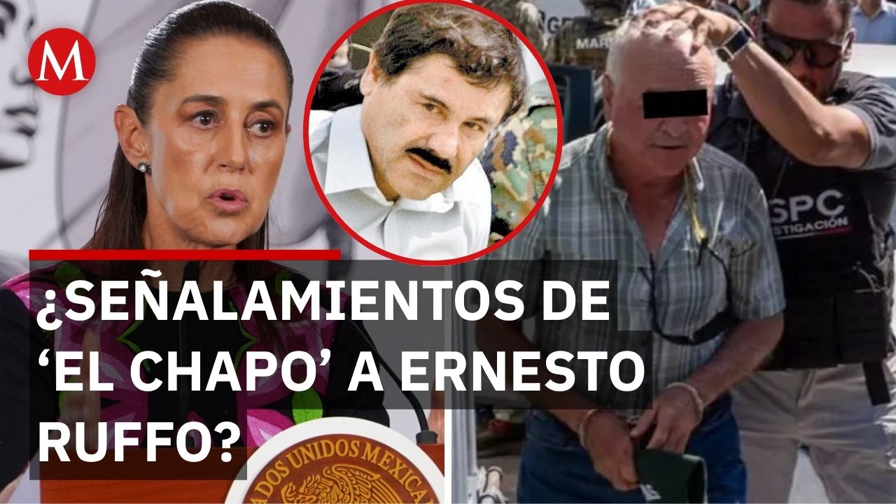 Sheinbaum reacciona al señalamiento de ‘El Chapo’ sobre Ruffo y los Arellano Félix