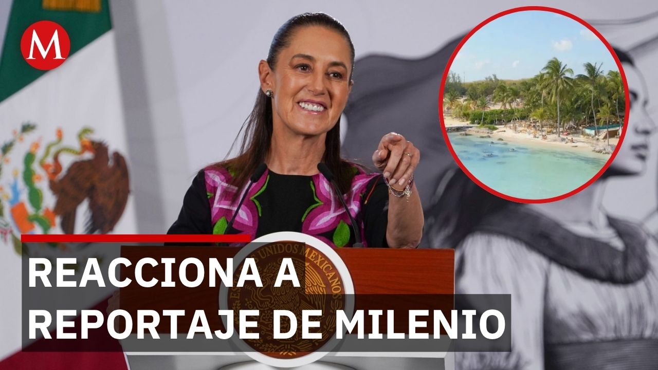 Sheinbaum rompe el silencio y pide denunciar extorsiones en Isla Mujeres