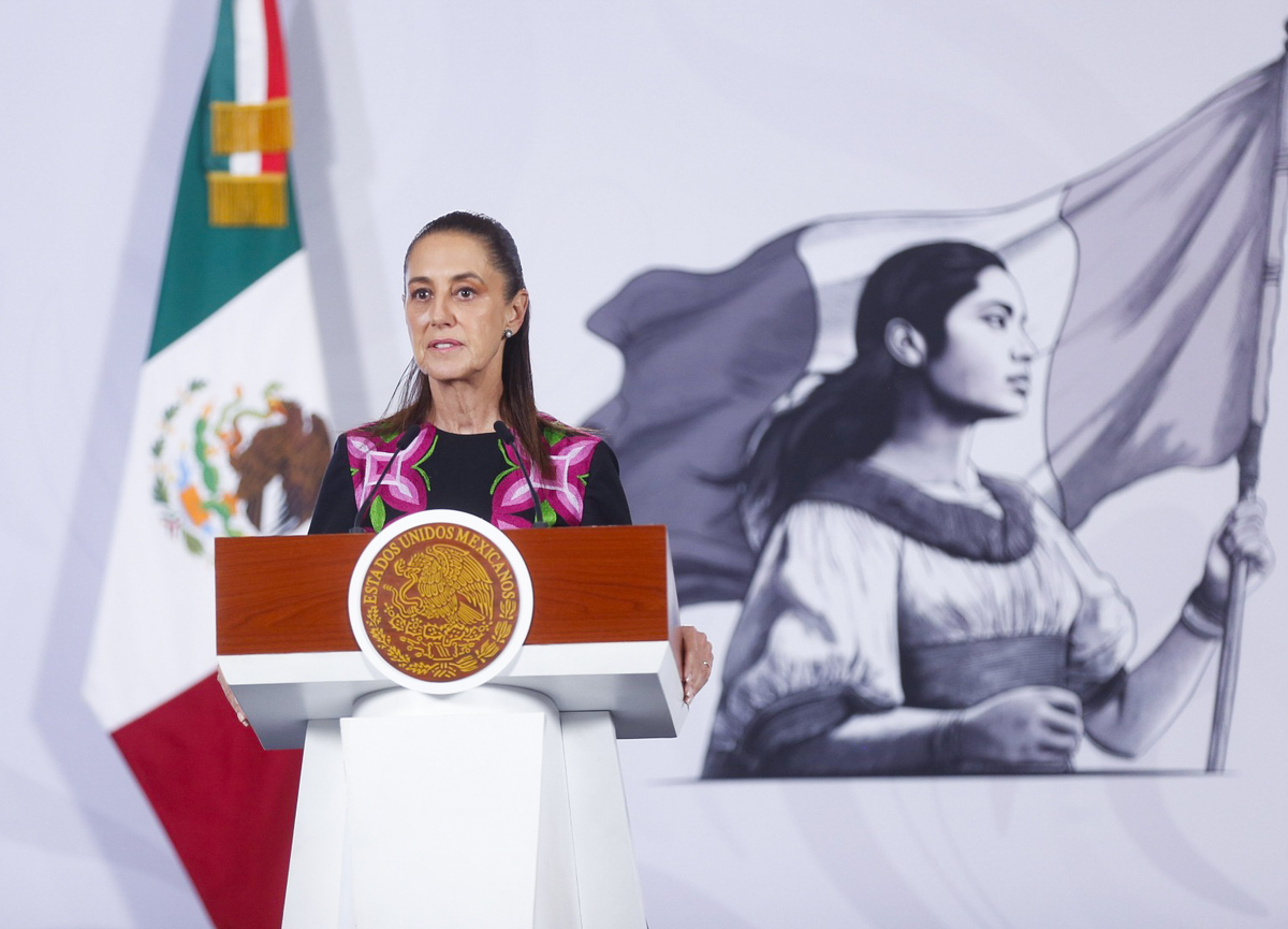 Sheinbaum sostiene que se trabajará con gobierno de Keiko Fujimori en Perú. | Araceli López