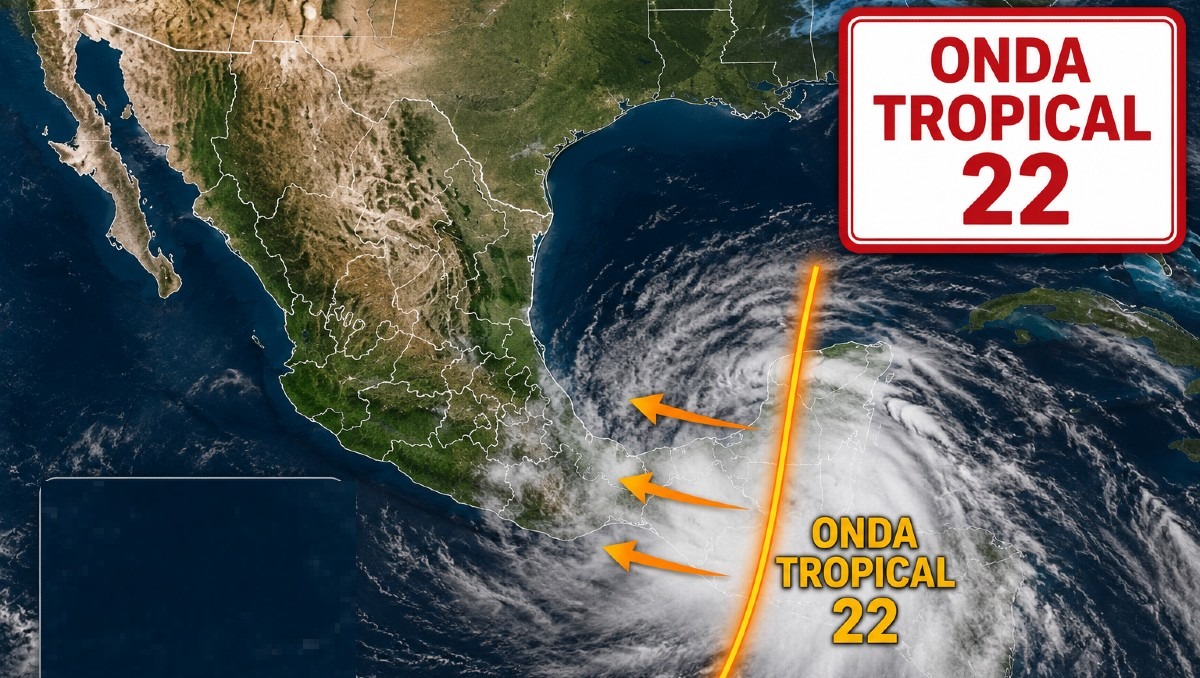 Onda Tropical 22: estados y zonas afectadas por fenómeno
