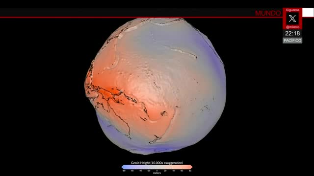 La tierra no es redonda: NASA revela su verdadera forma con modelo geoide