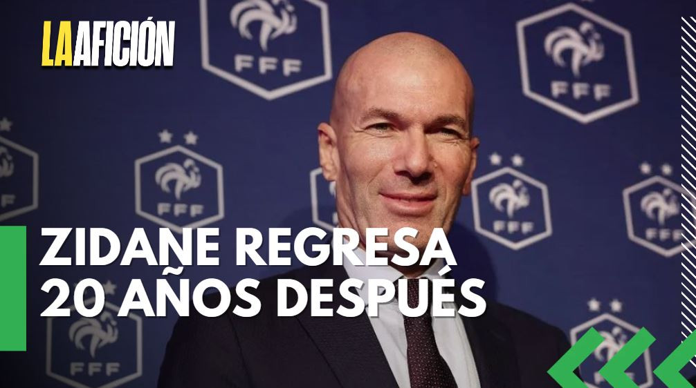 Zidane regresa a Francia 20 años después del cabezazo que lo expulsó de la final del mundial