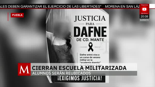 Academia militarizada cierra en Puebla pero continúa en Baja California