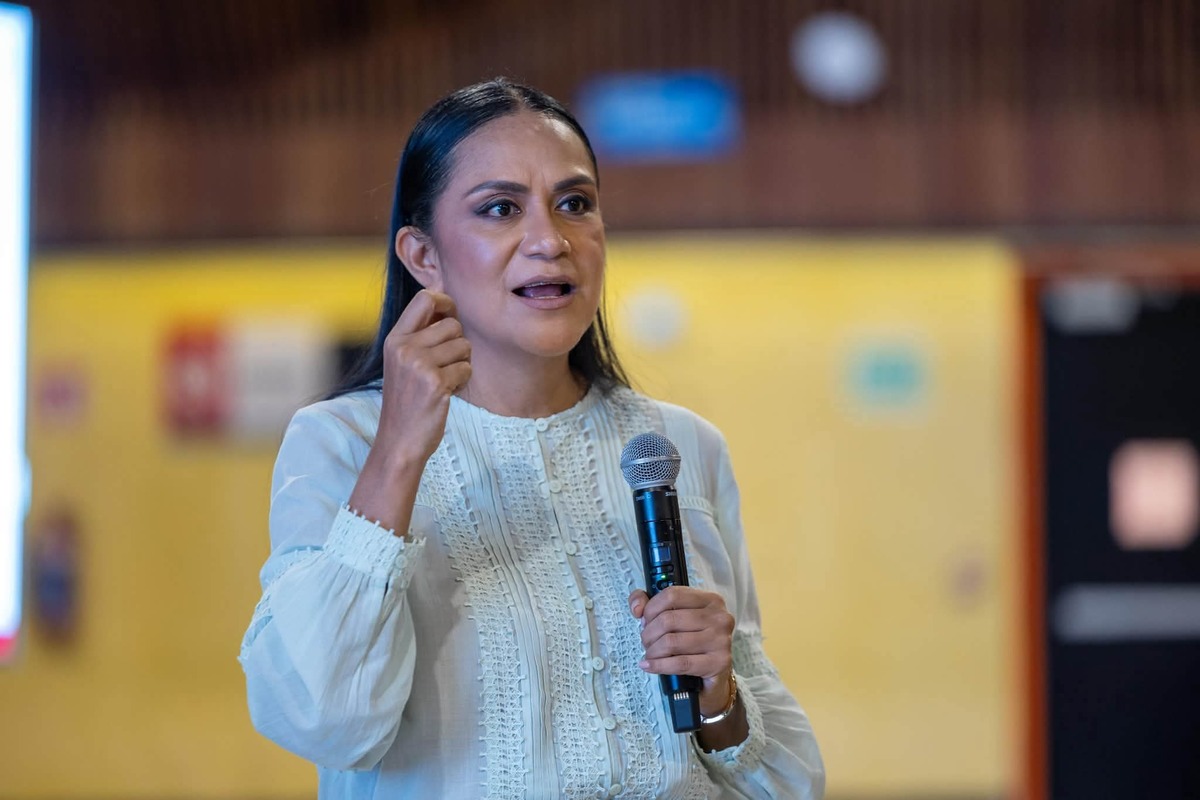 Ariadna Montiel encabeza trabajos de organización de Morena en Oaxaca. | Foto: Especial