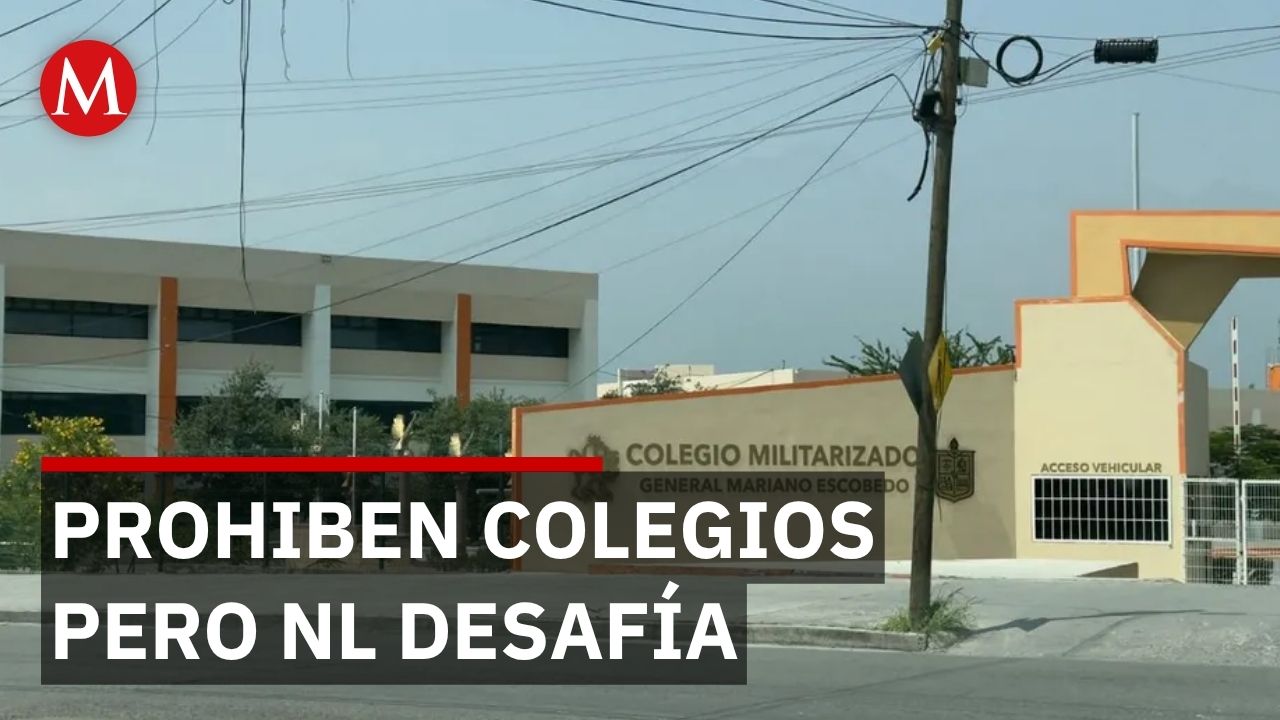 Colegio militarizado de Nuevo León aclara que prohibición de SEP no le aplica