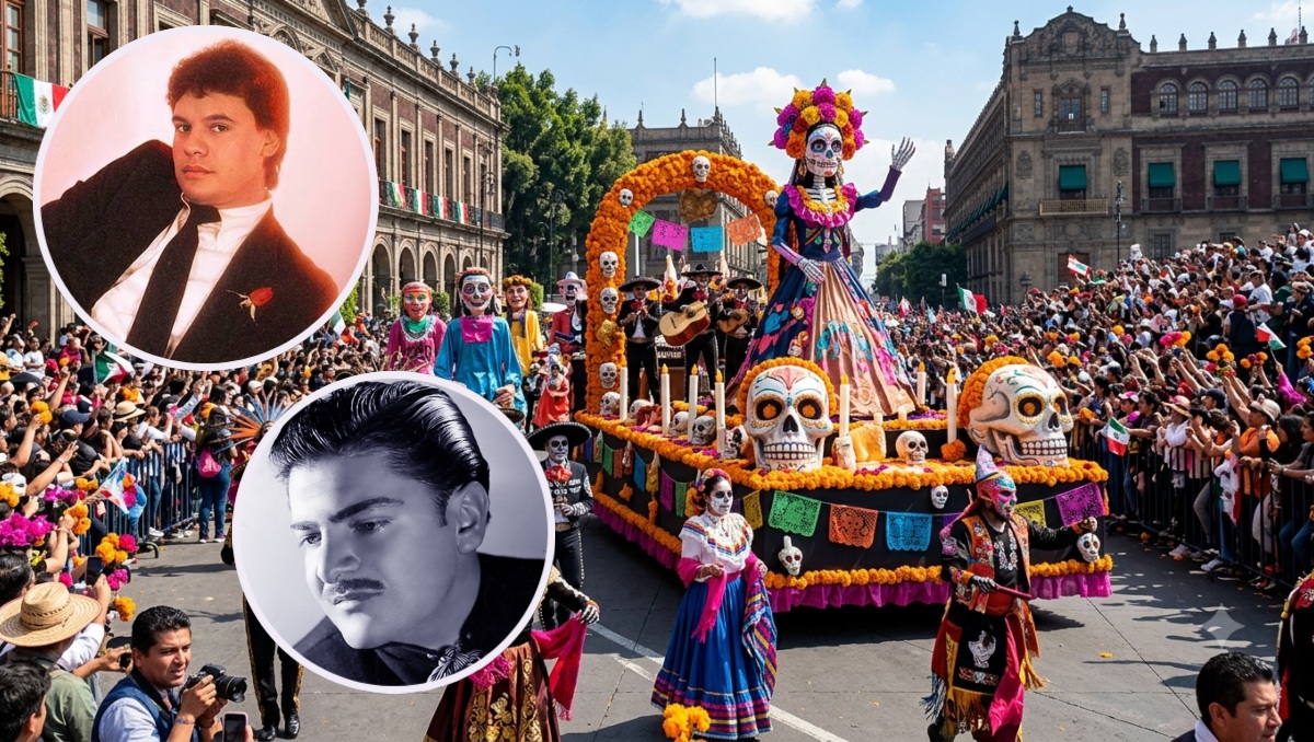 Desfile Día de Muertos 2026 | Foto: Generada con IA y edición