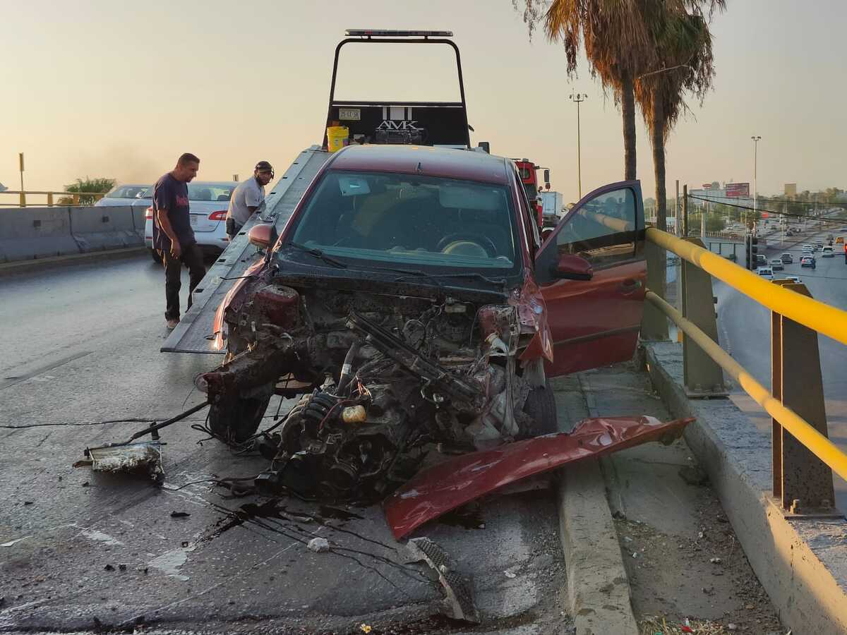 Se desplazaban con dirección de Gómez Palacio a Torreón. | Cortesía: Protección Civil y Bomberos de Torreón