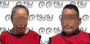 Estrella 'M' y Jorge Luis 'P' fueron detenidos el 26 y 25 de julio, respectivamente, por el caso Dafne. | Fiscalía de Tamaulipas