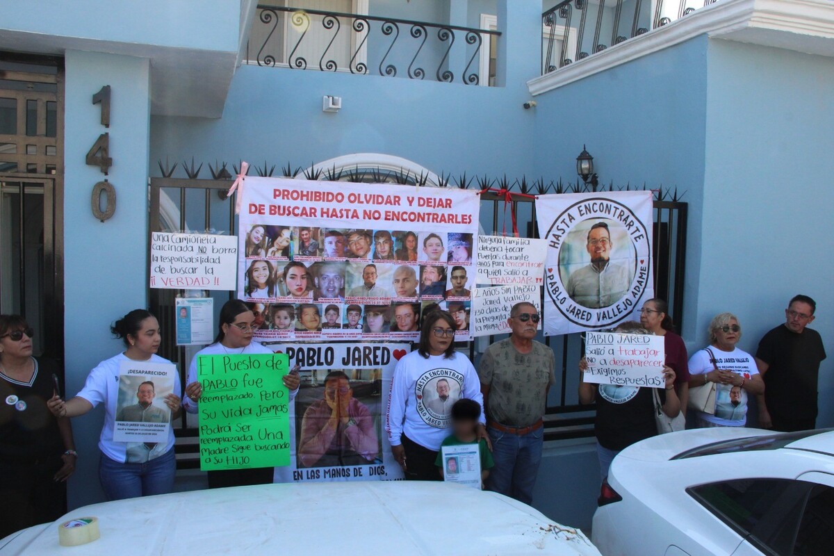 Familia de Pablo Jared señala nulo avance a 2 años de su desaparición.| Roberto Amaya.