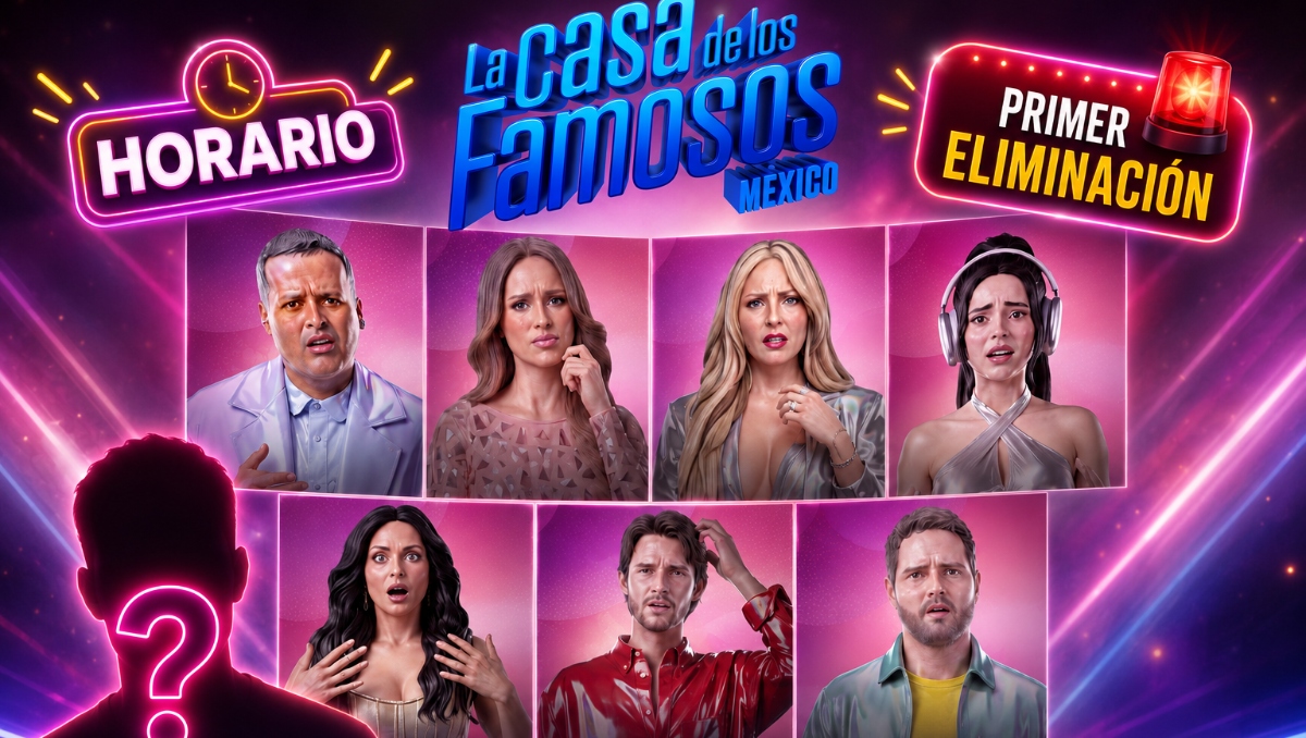 ¿A qué hora ver EN VIVO la PRIMERA eliminación de La Casa de los Famosos México 4? | IA M2