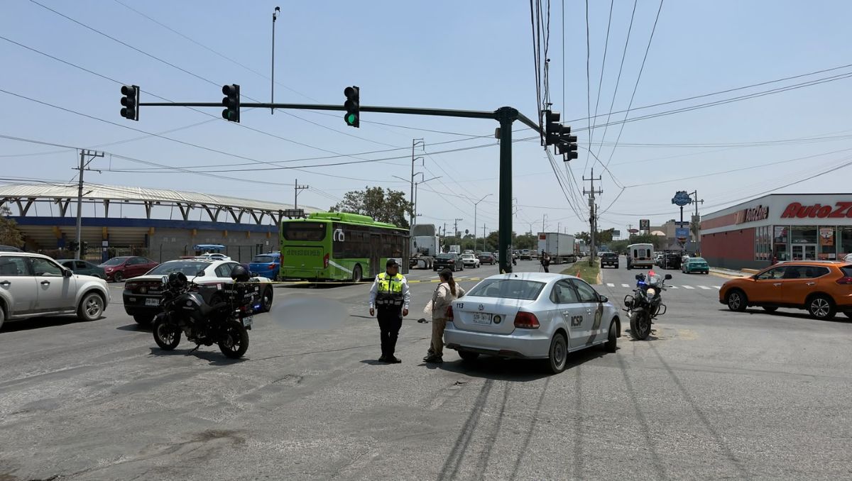 El incidente se registró a la altura de la avenida Concordia | Víctor González