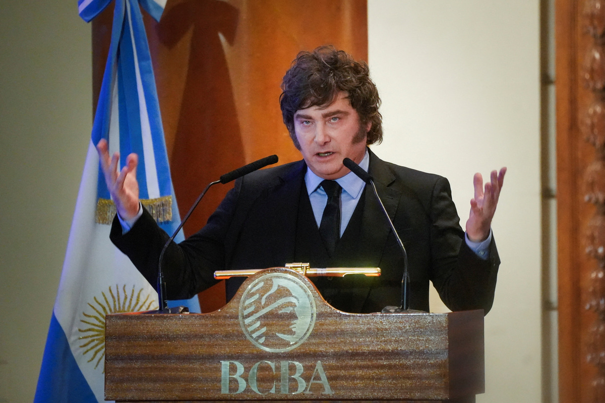 Javier Milei, presidente de Argentina. | Reuters