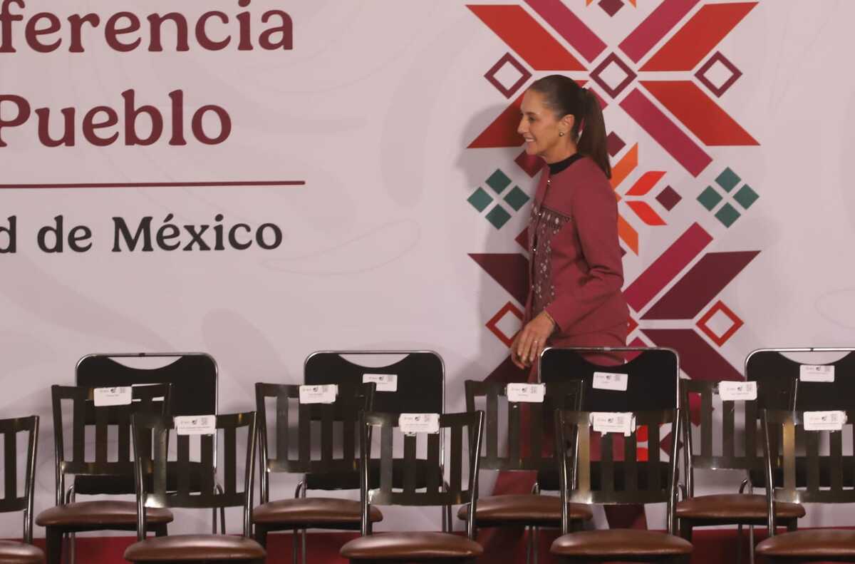 La mañanera, espacio directo al pueblo: Sheinbaum. | Javier Ríos