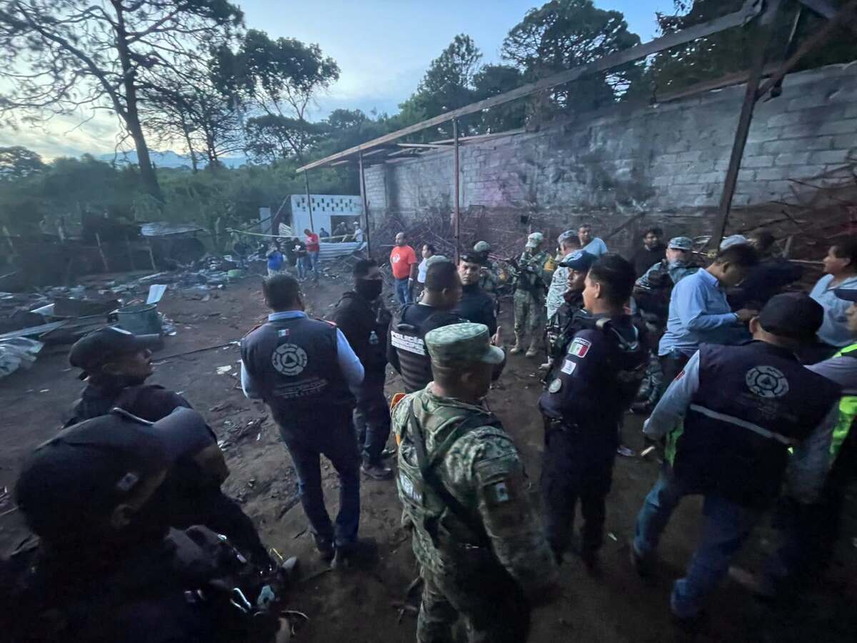 En mayo, autoridades habían inspeccionado el taller que explotó en Ocotepec. | Foto: PC Morelos
