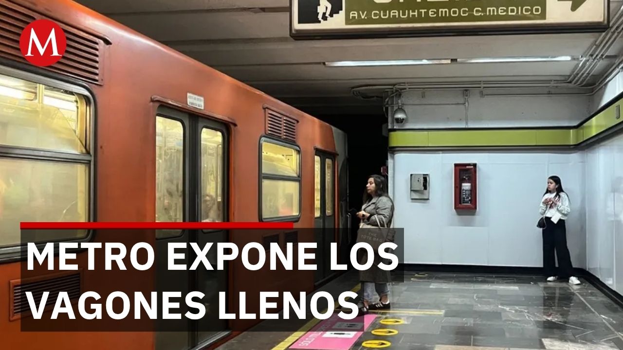 Metro de CdMx instala mil 600 cámaras térmicas para mostrar ocupación de vagones en tiempo real