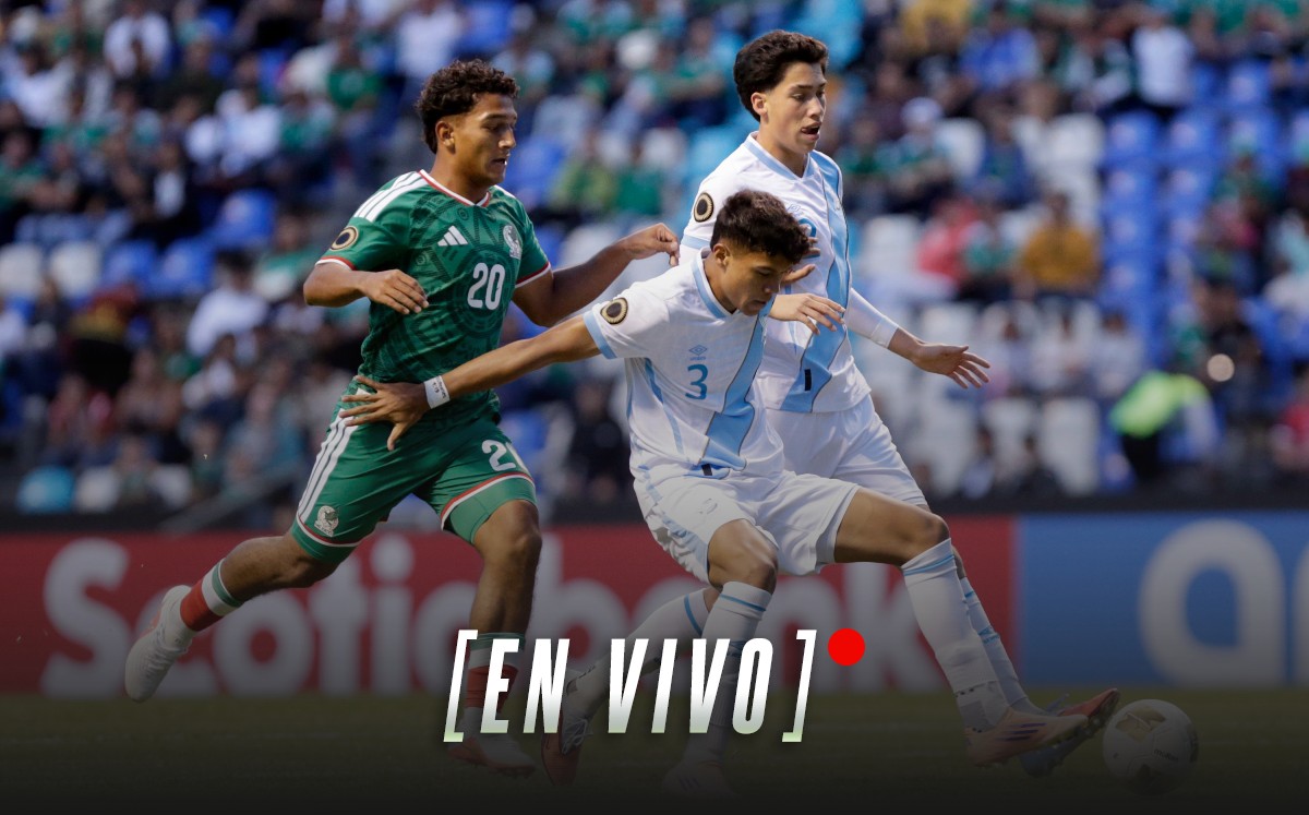 México vs. Guatemala EN VIVO. Premundial Sub 20 de Concacaf (Imago7)