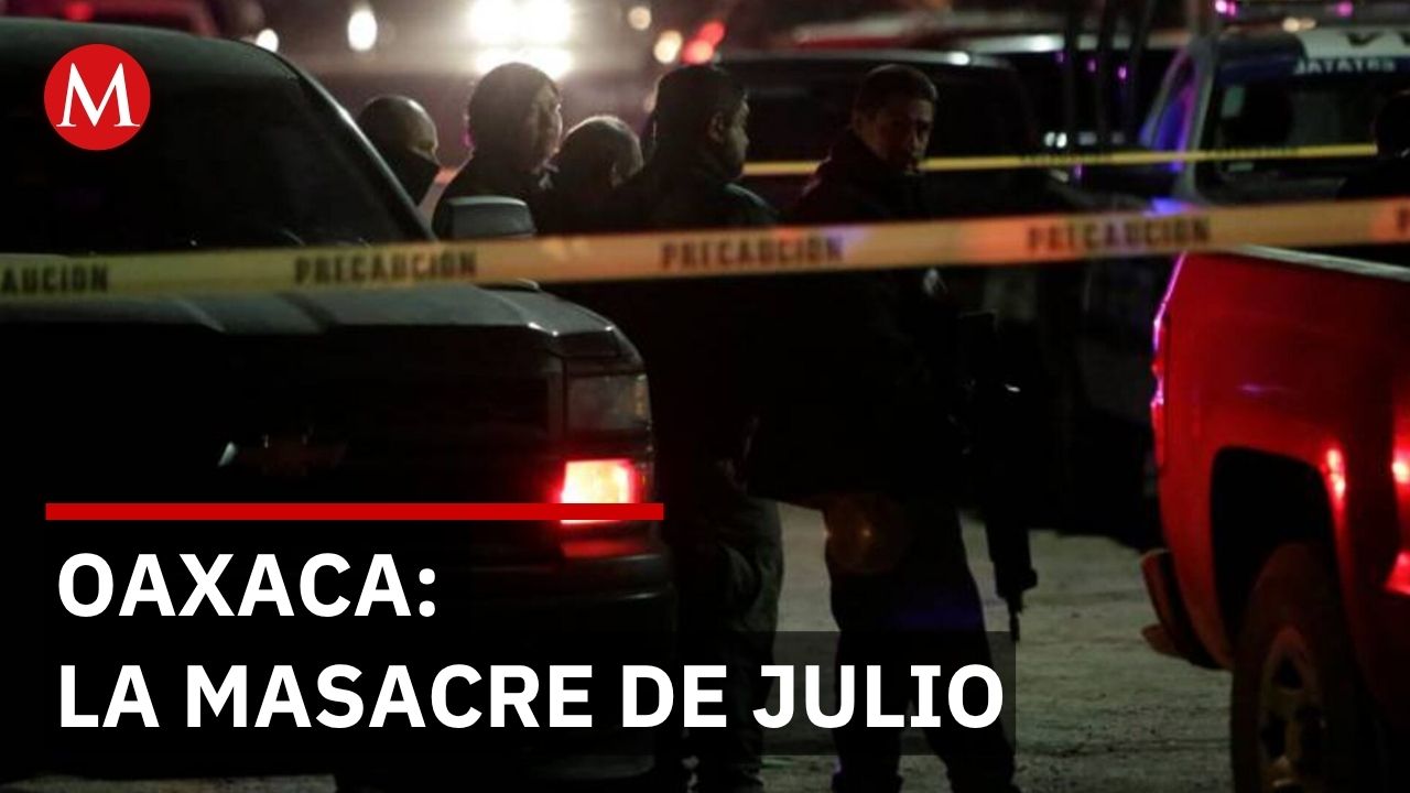 Oaxaca: 40 homicidios en julio incluyen periodista y exalcaldes